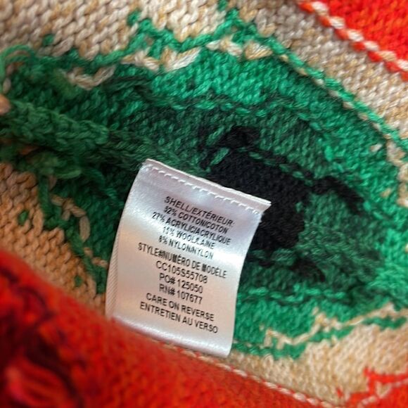 EUC Alice + Olivia Reva + Maibella Fringe Multicolor Shell + Cardigan Set M/L - Picture 4 of 14